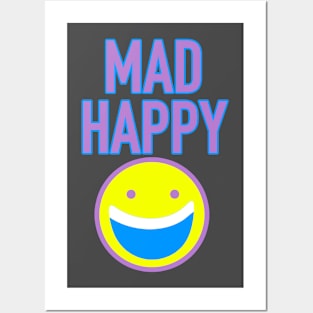 Mad Happy Posters and Art